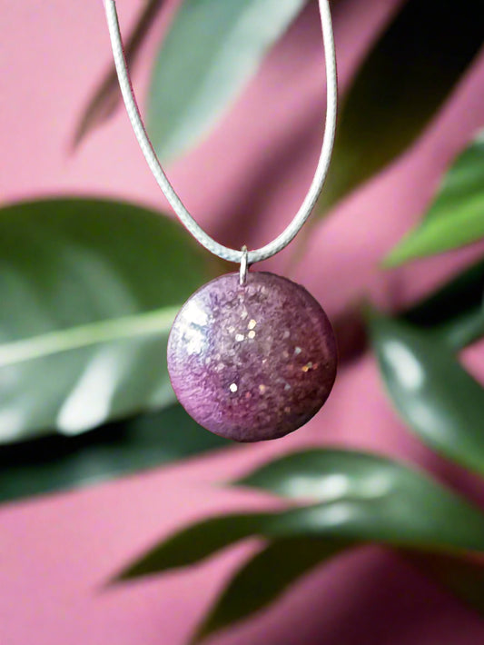 Pink Circle Pendant