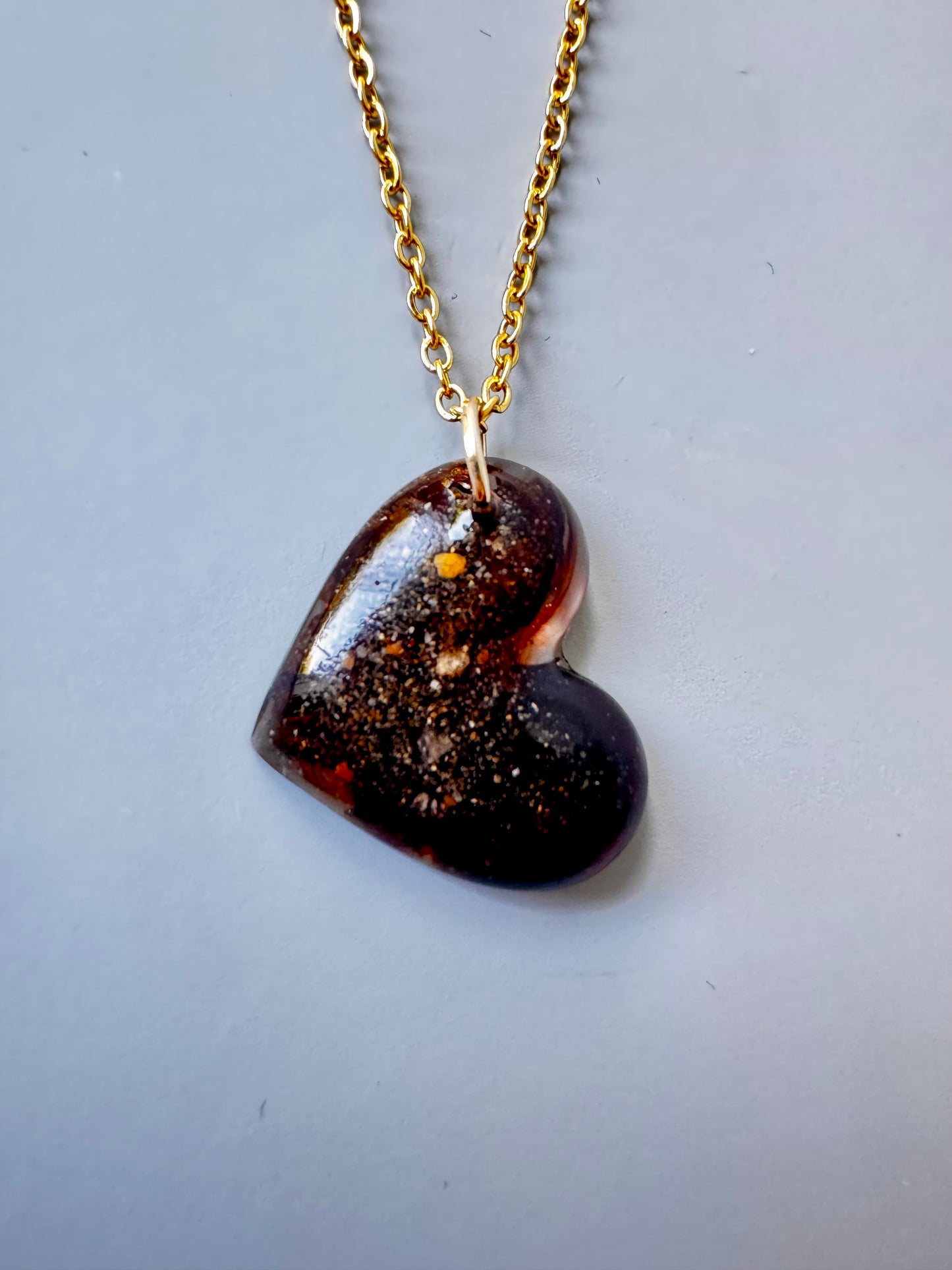 Missouri River Keepsake Heart Pendant
