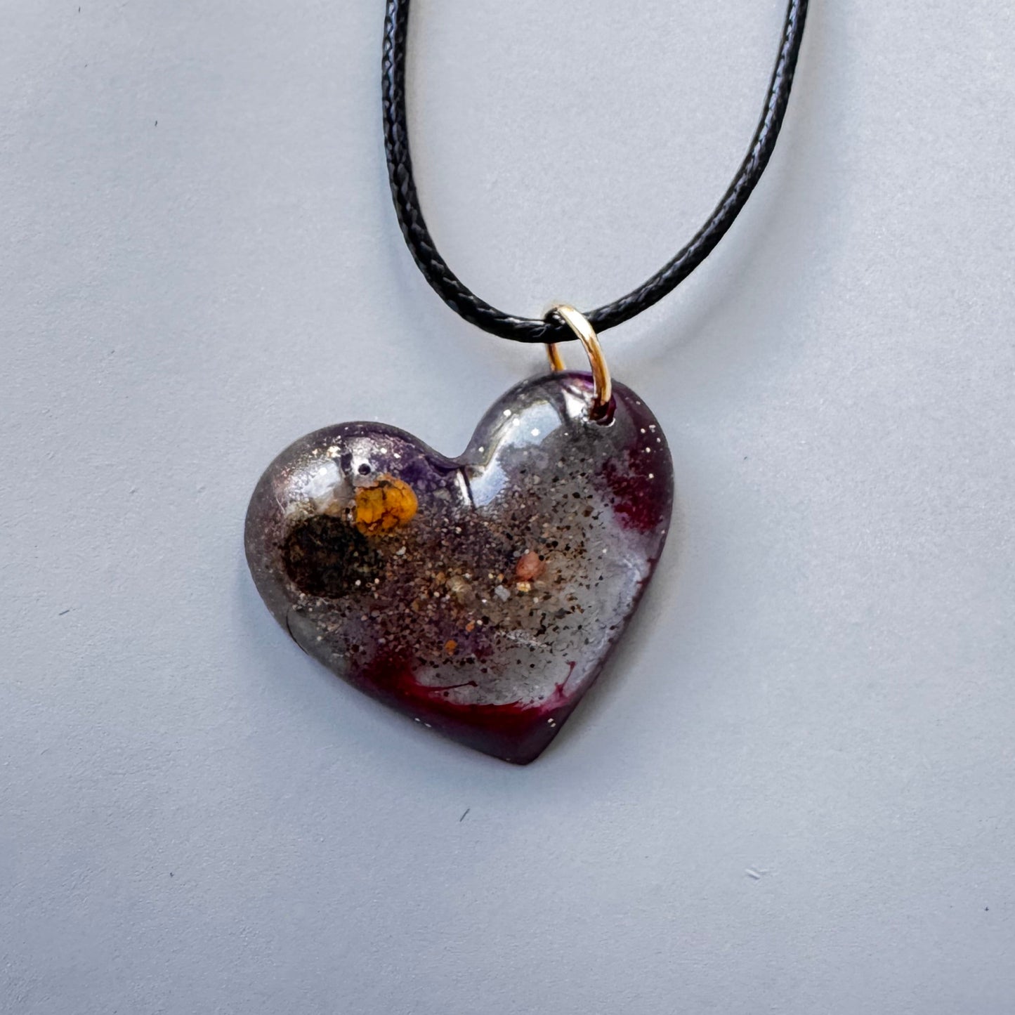 Missouri River Keepsake Heart Pendant