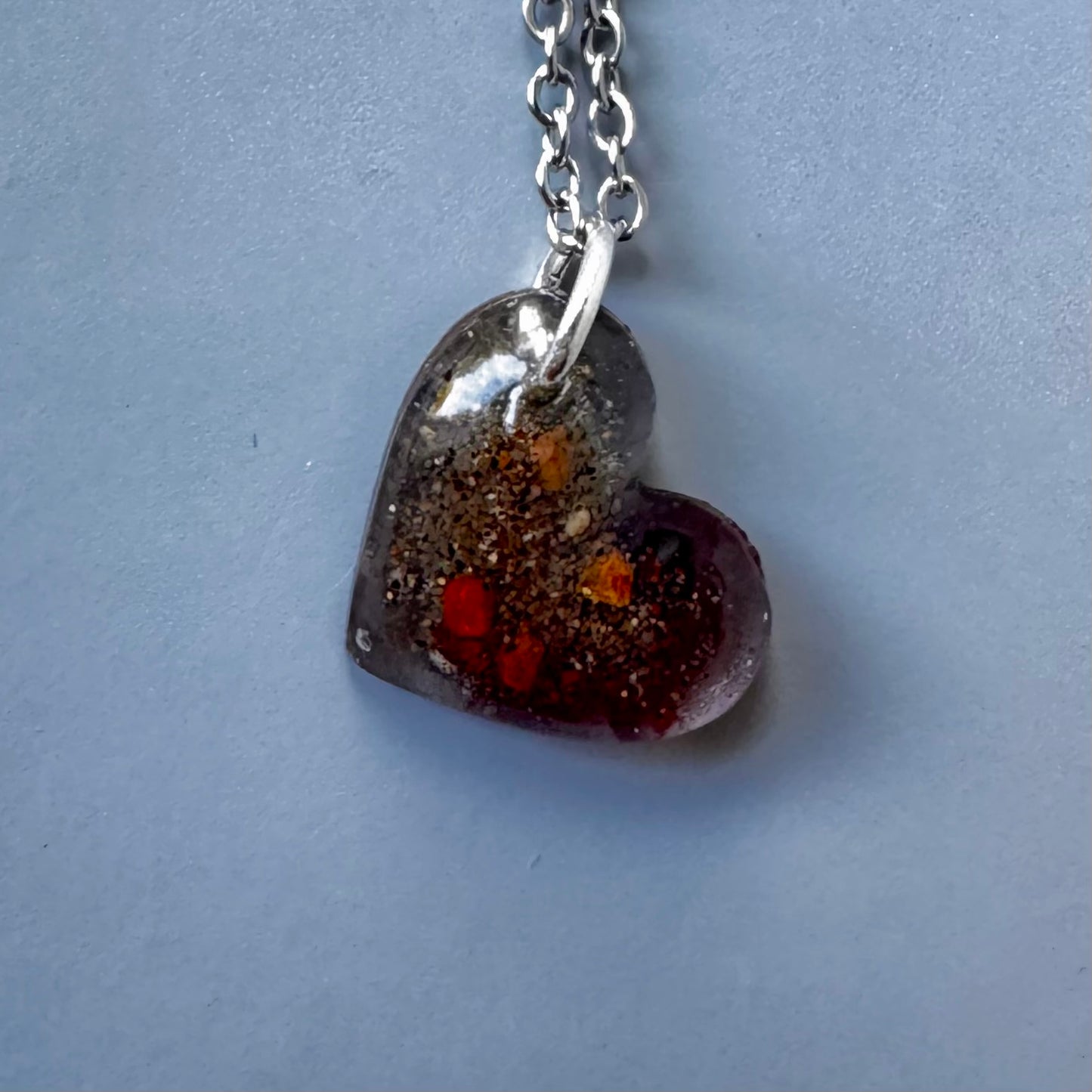 Missouri River Keepsake Heart Pendant (small)