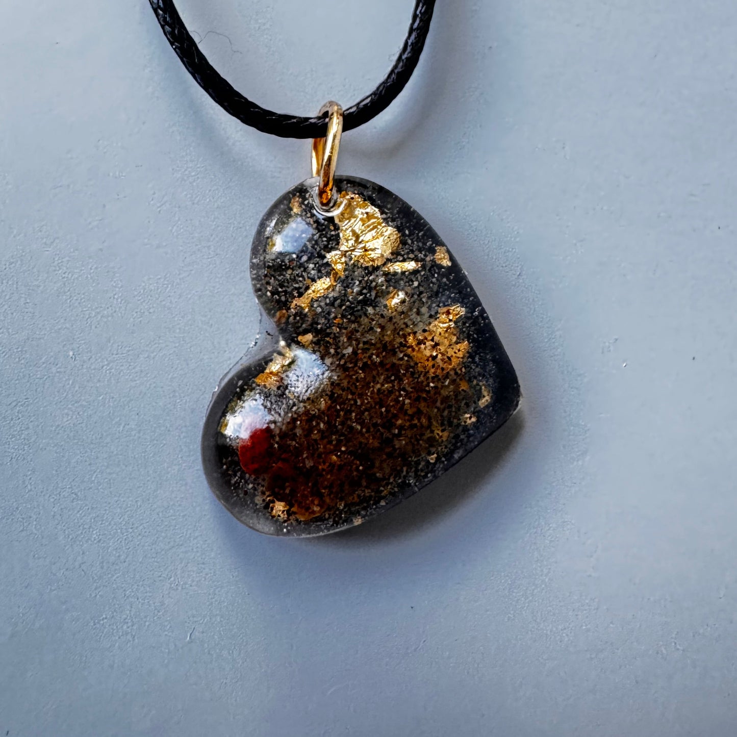 Missouri River Keepsake Heart Pendant